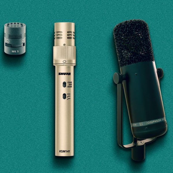 Schoeps’ MK5 capsule, Shure’s KSM141 and Josephson’s C715 use mechanical shutters to change between cardioid and omnidirectional polar responses.