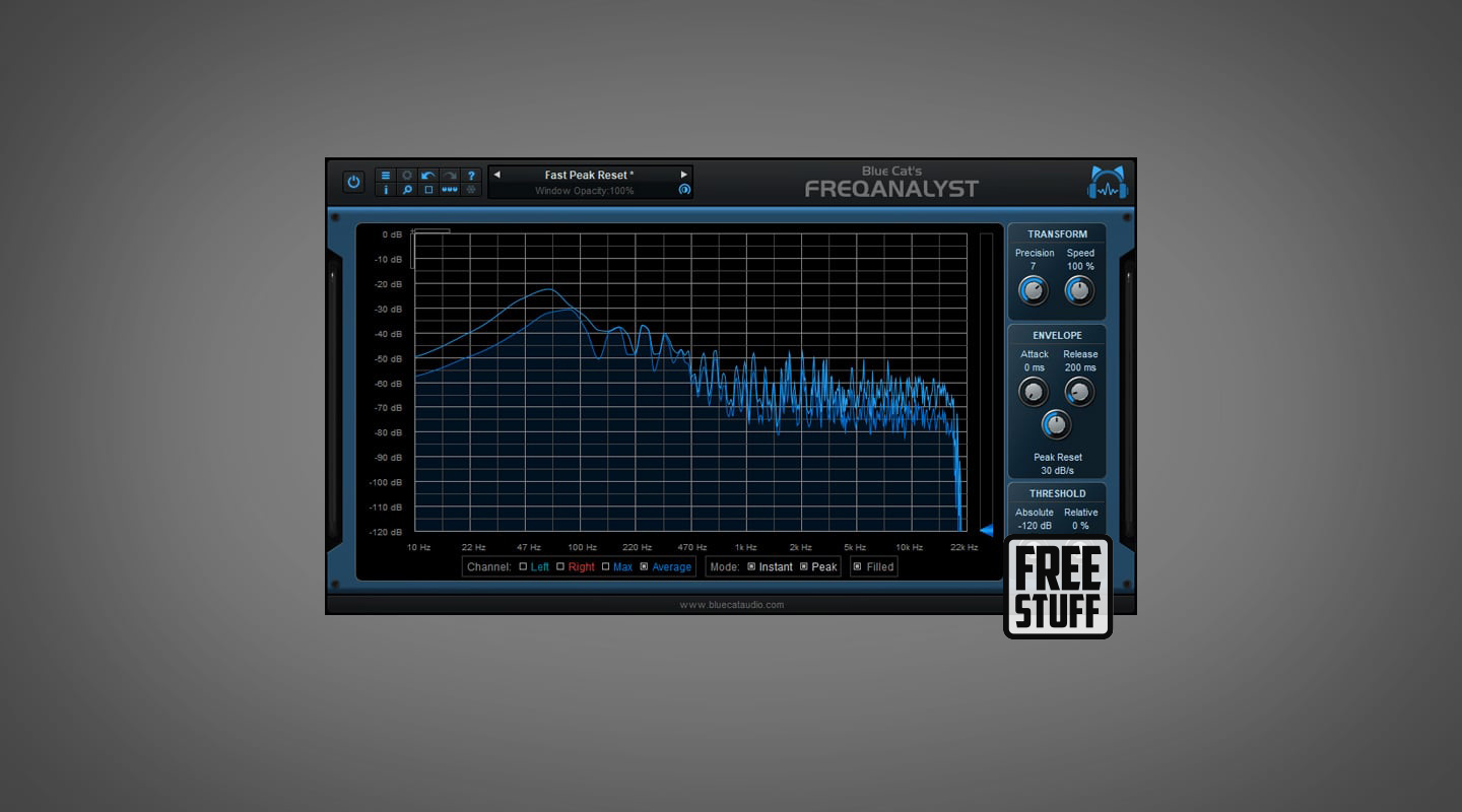 Blue Cat Audio: FreqAnalyst