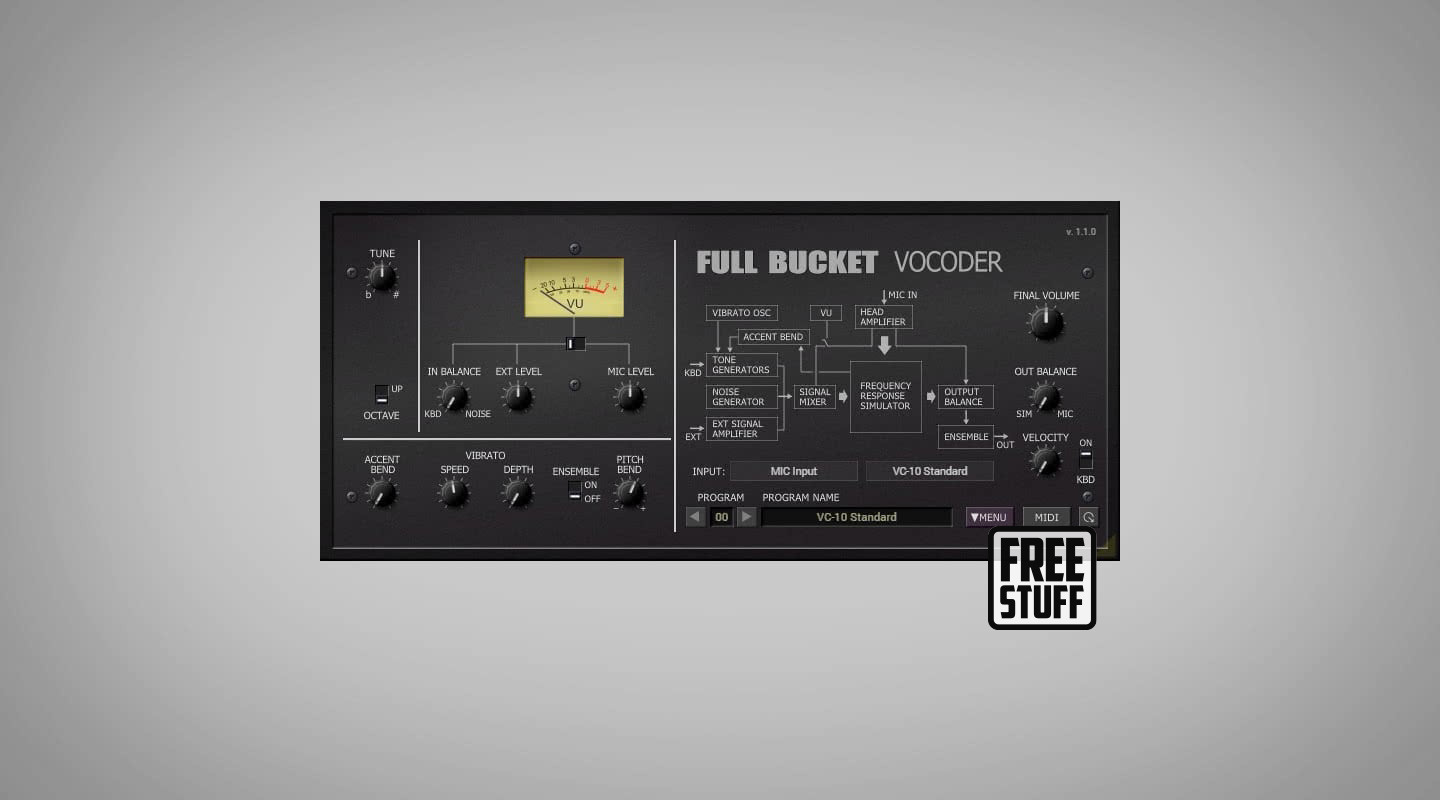 Full Bucket Music: FBVC Vocoder