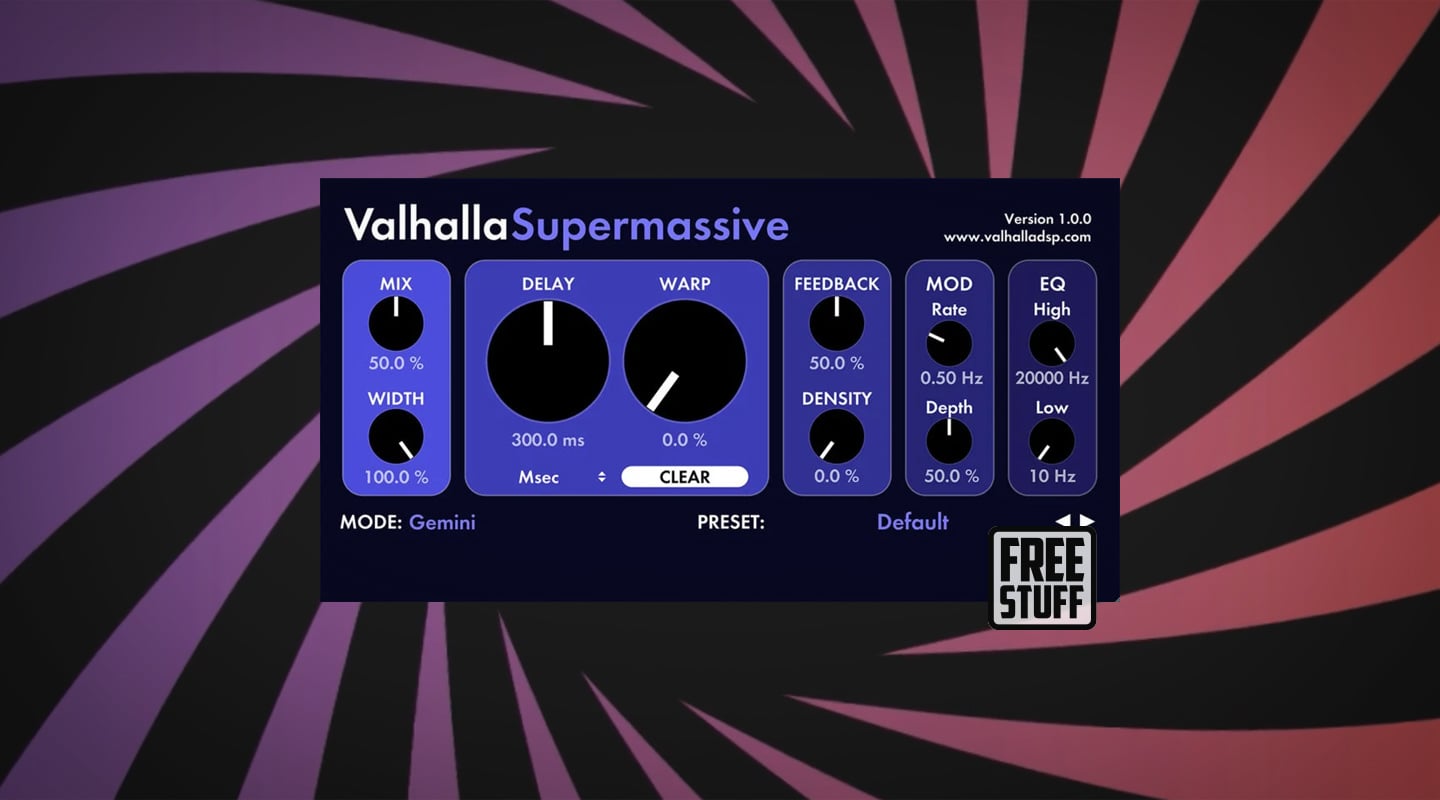 Valhalla DSP: Super Massive